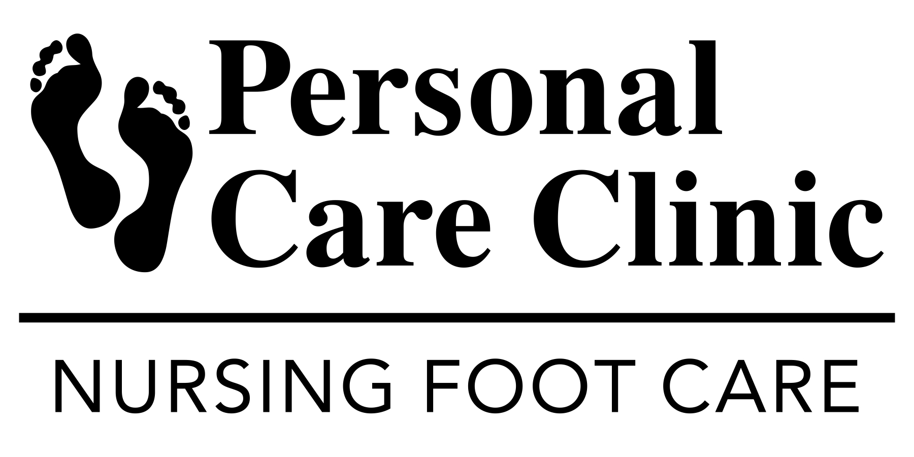 Personal Care Clinic Nursing Foot Care logo
